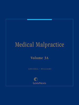 cover image of Medical Malpractice